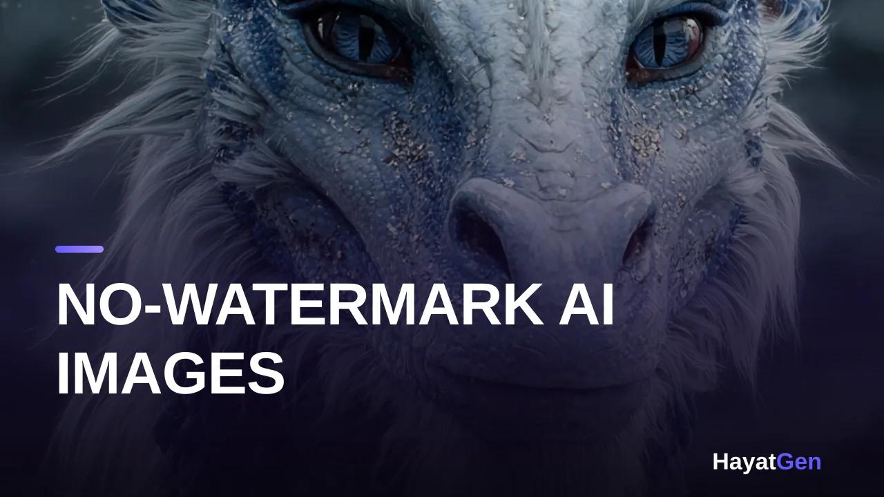 AI image generator no watermark thumbnail showing a clean high-resolution FLUX artwork without logos